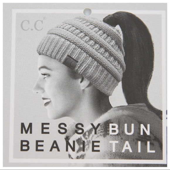 🆑 CC” PONYTAIL Beanies! - Picture 4 of 6